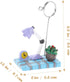 Microlandschaft Memo Clip Photo Holder Stand Unique Table Lamp for Notes and Messages Decoration for Home Office