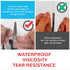 Maveek 2 Rolls Clear Caulk Tape, Heavy Duty PVC Sealant Strip 4 Inches x 5 Feet for Bath Tub, Shower, Kitchen Repair