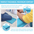 Elbow Set Bath Kneeler and Rest Thick Baby Bath Kneeling Pad Bathing Kneeling Mat Cushion Washable Padded Bathtub Knee