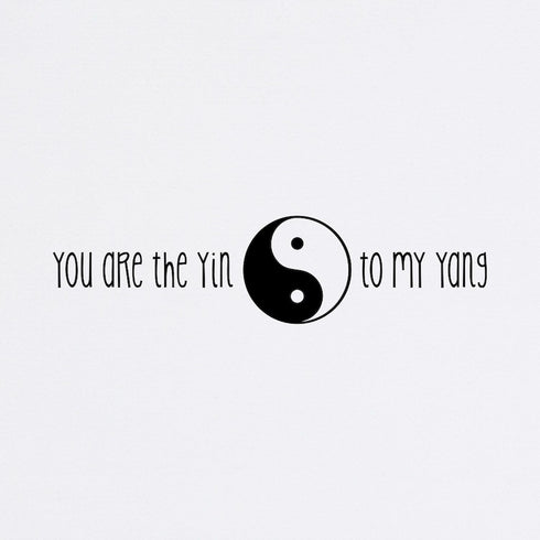 CafePress You are The Yin to My Yang Mousepad Non-Slip Rubber Gaming Mousepad