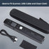 MUNBYN 10.5 1.6 1.2 x x Hard Travel Case for Iscan/Vupoint/ Magic Wand Portable Scanner, Shockproof/Water