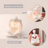 ITOWNKN Reading Sculptures Tulip Lamp,Thinker Statue Figurine Battery Powered Night Light,Modern Abstract Home