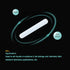 MECCANIXITY Magnetic Stirrer Mixer Stir Bar Rod, 40mm/1.57" Cylinder Shape PTFE Coating Magnet for Laboratory (8Pcs)