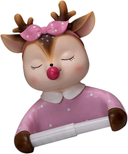 POPETPOP 1pc Cute Cartoon Toilet Paper Holder Decorative Roll Paper Shelf for