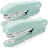 Mr. Pen Desk Staplers, 2 Pack with 200 Staples, 20 Sheet Capacity, Green, Office Stapler Set
