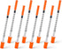 Acebiorin 1ML Syringe with 31G 5/16" (8MM) Needle 100PACK, Lab Supplies, Individually Packaged