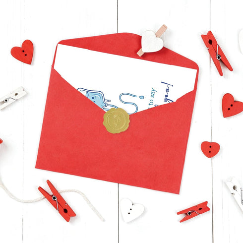 YiKaLus Cute IV Thank You Card for Doctors Nurses, Funny Medical Appreciation Gift for Healthcare Workers, Doctor's Day