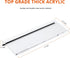 Richboom Computer Keyboard Stand Tilt PC Keyboard Stand Riser for Easy Ergonomic Typing, Acrylic Keyboard Tray Holder