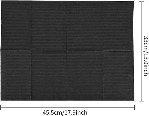3 13" 18" Autdor Dental Bibs Sheets Ply Tissue Disposable Waterproof Lap Cloths x Patient Bibs Tattoo Bibs Tattoo Table