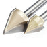 1PC Router Bits 45 Degree V Groove Bit, 1/4 Inch Shank Cutting Tool, 19/32 Inch Cutting Dia for Woodworking