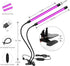 YGS-Tech 20W LED Black Light Dual Head, USB Powered Gooseneck Lamp for Blacklight Party, Stage Lighting, Glow in The