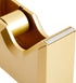 Paper Junkie 2 Piece Matte Gold Stapler and Tape Dispenser Set for Home Office Decor, Classroom Supplies, Desk