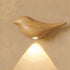 MENGLANSI Bird Shape Night Lamp Adjustable Brightness LED Wall Sconces USB Rechargeable Easy Installation Modern LED