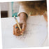 Ciieeo Woodcase Pencils, 35pcs Mini Short Pencils, Mini Golf, Mini Erasers, Wood Color Wooden Eraser Erasable Pencils