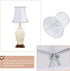 1pc Hemobllo Fashionable Crafted Lamp Shade Decorative Light Cover for Table Floor Bedside Lamps Chandelier Accessories