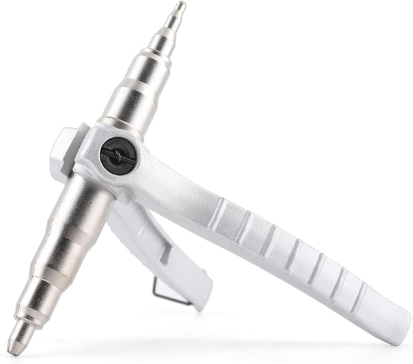 Swaging Tool Pipe Tube Expander, Hand Expanding Tool for Refrigeration Tube Expander for Copper Sizes 1/4" to 7/8"