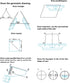 QMQJIA Portable Universal Multi-Purpose Rolling Ruler Drawing Parallel Compass-Ruler School Stationery Protractor
