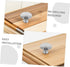 2pcs STOBOK Sturdy Suction Cup Shower Grab Bars Self Adhesive for Cabinet Drawer Glass Doors Modern Design