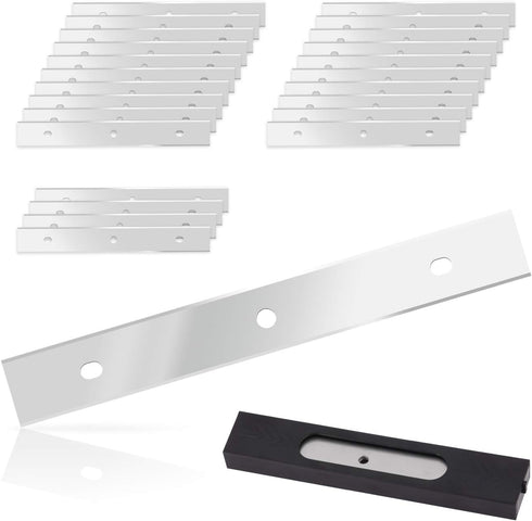 EHDIS 6 inch Razor Blades Paint Scraper Replacement Stainless Steel Blades for