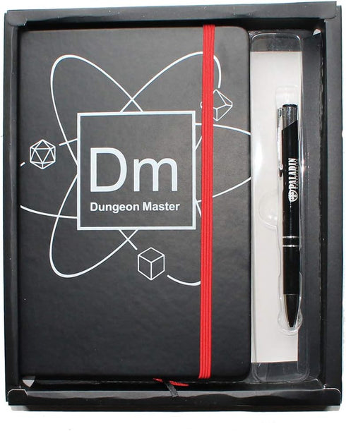 DND Notebook Gift Set: Hardback Journal and Pen for Dungeons and Dragons RPG