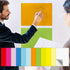 Dry Erase Board Sticker - 8.3''x11.7'' Washable & Removable Whiteboard Sheets, 12 PCS Reusable Dry Erase Paper
