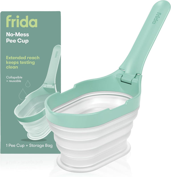 Frida Fertility No-Mess Pee Cup, Reusable Urine Cup for Pregnancy Tests, Ovulation