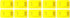 Yellow Plastic Power Tool Holder Mount for Milwaukee M18 or Dewalt 20V 12V Power Drill, 10 Pack