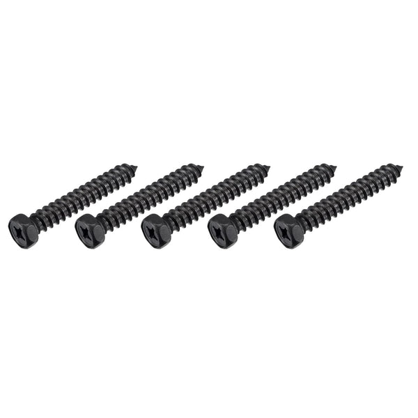 Hex Lag Screws (5/16" x 2") 5Pcs - Carbon Steel Phillips Self-Tapping Wood Bolts for Household Applications