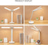 SCZWP8 Dimmable Folding Table Lamp Rechargeable LED Lamp Touch Console Lamp, Three-Color Eye Protection Table Lamp