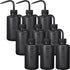 9 Pcs 250 ml Tattoo Wash Bottle, Lab Squeeze Bottles with Narrow Mouth Scale Labels for Eyelash Extensions and Watering