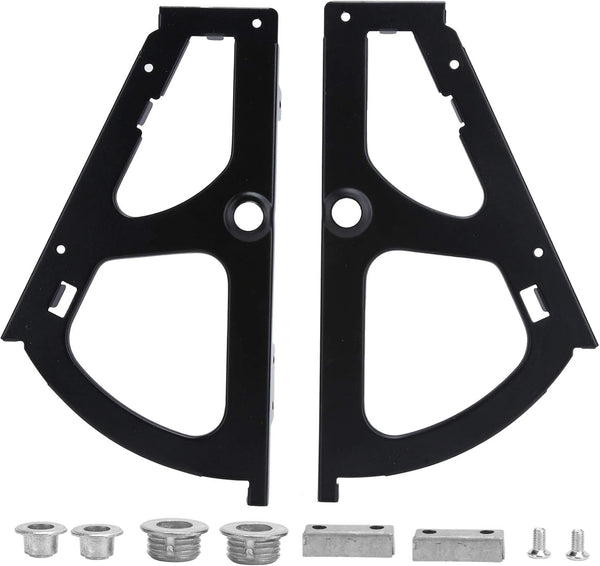 1 Layer Shoes Drawer Cabinet Hinges, 1 Pair Steel Black Cabinet Frame