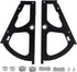 1 Layer Shoes Drawer Cabinet Hinges, 1 Pair Steel Black Cabinet Frame