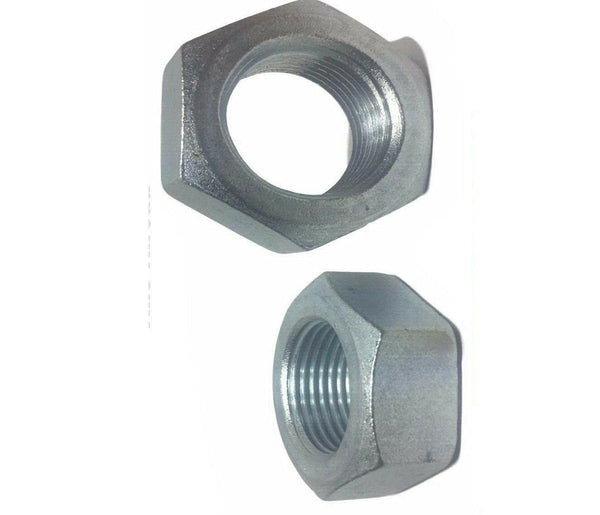 Fishing Floats & Bobbers KolotovichTool Pack of 100, 7/16-20 Fine Hex Jam Thin, Nuts Zinc Plated