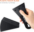 3-Inch Pack 2 20 NewishTool Plastic Razor Scraper with Blade, of with Extra Blades for Glue Residue Labels, Decals