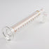stonylab 250 ml Measuring Cylinder with Stopper, Heavy Wall Borosilicate Glass, Graduated with 24/40 Joint