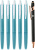 PILOT Super Grip G 0.7mm Ocean Plastic Knock Type Oil-based Ballpoint Pen, 5 Piece Set with Original Stylus Ballpoint