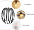 6.29X5.51X5.51 Inch GANAZONO Geometric Pendant Light Shade Hollowed Metal Lampshade Modern Hanging Lampshade Cover