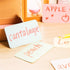Blank Paper Message Card Business Cards - About 100 pcs (Pastel)