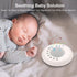 MEGHALI 28 1200mAh Portable Sleep Aid Night Light Sound Machine USB Rechargeable White Baby Sleep Soother with Sounds