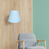 LIFKOME 6.29X5.11X3.54In Polka Dot Cloth Lampshade Fabric Lamp Cover for Wall Floor Table Lamps Soft Light Diffuser