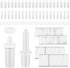 CQDAXUMY 220Pcs Plantation Shutter Repair Kit, Spring Loaded Plantation Shutters Pins, 0.75" &