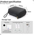 Phomemo Hard Carry Label Printer Case - Mini Label Maker Cover for D30/P21/M110/M02/T02, Black