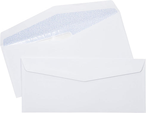 LUXPaper #10 Business Bottom Flap Window Envelopes, 4 1/8" x 9 1/2", 500 Qty