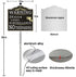 (2Pack) 36" 12 12 Inches 40Mil Large Video Surveillance Sign, No Trespassing Warning Sign, With Long Stake x Thick