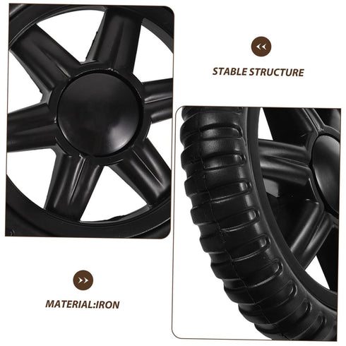 4Pcs IMIKEYA Grocery for Laundry Rolling Cart Replacement Climbing Wheels for Easy Installation Fit for Shopping