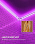 24V 600 GUPUP Neon Light Strip, DC LEDs, Neon Rope Lights,Bright Purple Strip Lighting