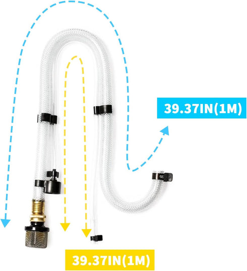 Vinnonvi Suction Tube Kit Suitable for Graco Magnum Stand Model Paint Sprayer