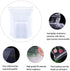 Small Plastic Bags for Jewelry, 300pcs Resealable Zip Bags Clear Zipper Baggies for Beads, Board Games, Pill Storage