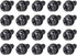 uxcell M5 x 10mm Carbon Steel Phillips Pan Head Machine Screws Bolts with Spring Washer & Plain Washers, 20pcs