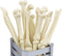 MagicW Creative Novelty Bone Shape Ballpoint Pens, Finger Pen, Nurse Doctor Stationery Gift, Pack of 5
